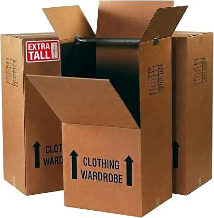 Box XL Wardrobe - Double Wall Box (43x100cm)